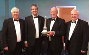 ​Bro. Stuart and Bro. Greig were presented with the trophy by Bro. Tom Smith R.W.P.G.M. at our Annual Dance, in the company of our R.W.M. Bro. Glen Brown.