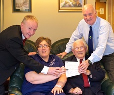 North Merchiston Care Home have received a donation of £300 thanks to the brethren of Lodge Kirkliston Maitland 482 and Lodge Kirknewton & Ratho No. 85.