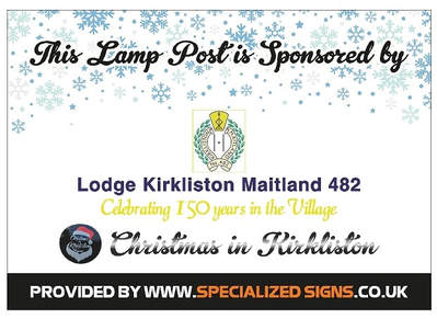 482 helps to Light Up Kirkliston at Christmas